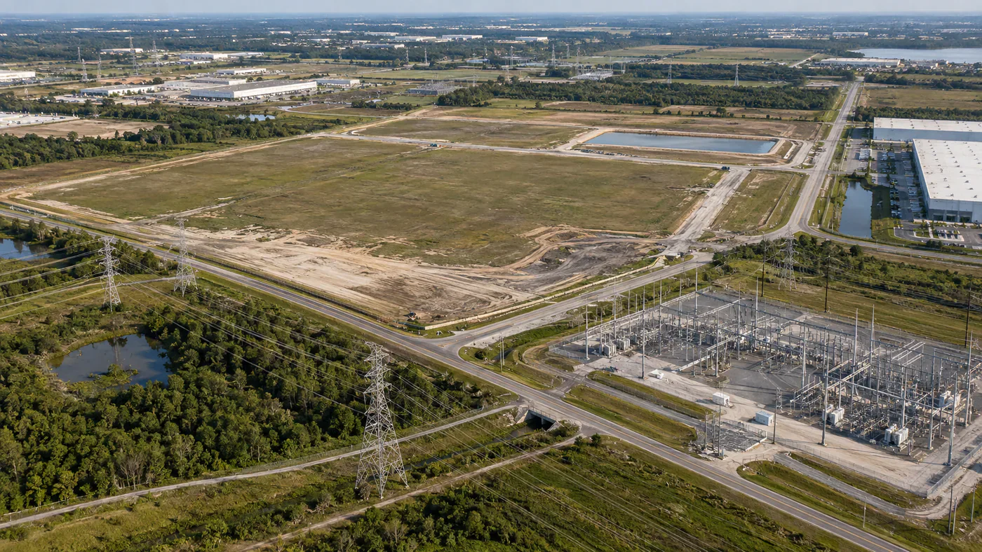Data Center Site Selection in 2026: Power, Land, Water, Fiber & Risk